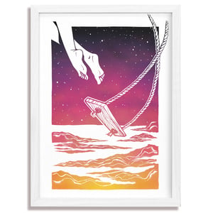 Cosmic Swing - A4 / A3 Giclée print
