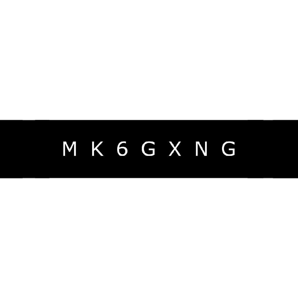 'M K 6 G X N G' Sunstrip