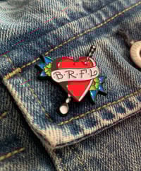 Buff Rider Enamel Pin