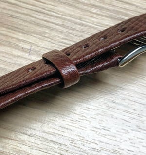 Image of Hand-rolled vintage strap - Cuir De Russie