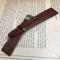 Image 2 of Hand-rolled vintage strap - Cuir De Russie