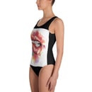 Image 4 of #BawseBabesUnitedđź’‹One-Piece Lippie Swimsuit