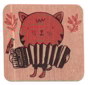 Image of I really like you (cat playing accordion)
