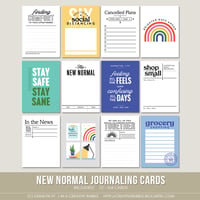 Image 1 of New Normal Journaling Cards (Digital)