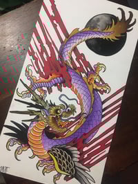 purple dragon