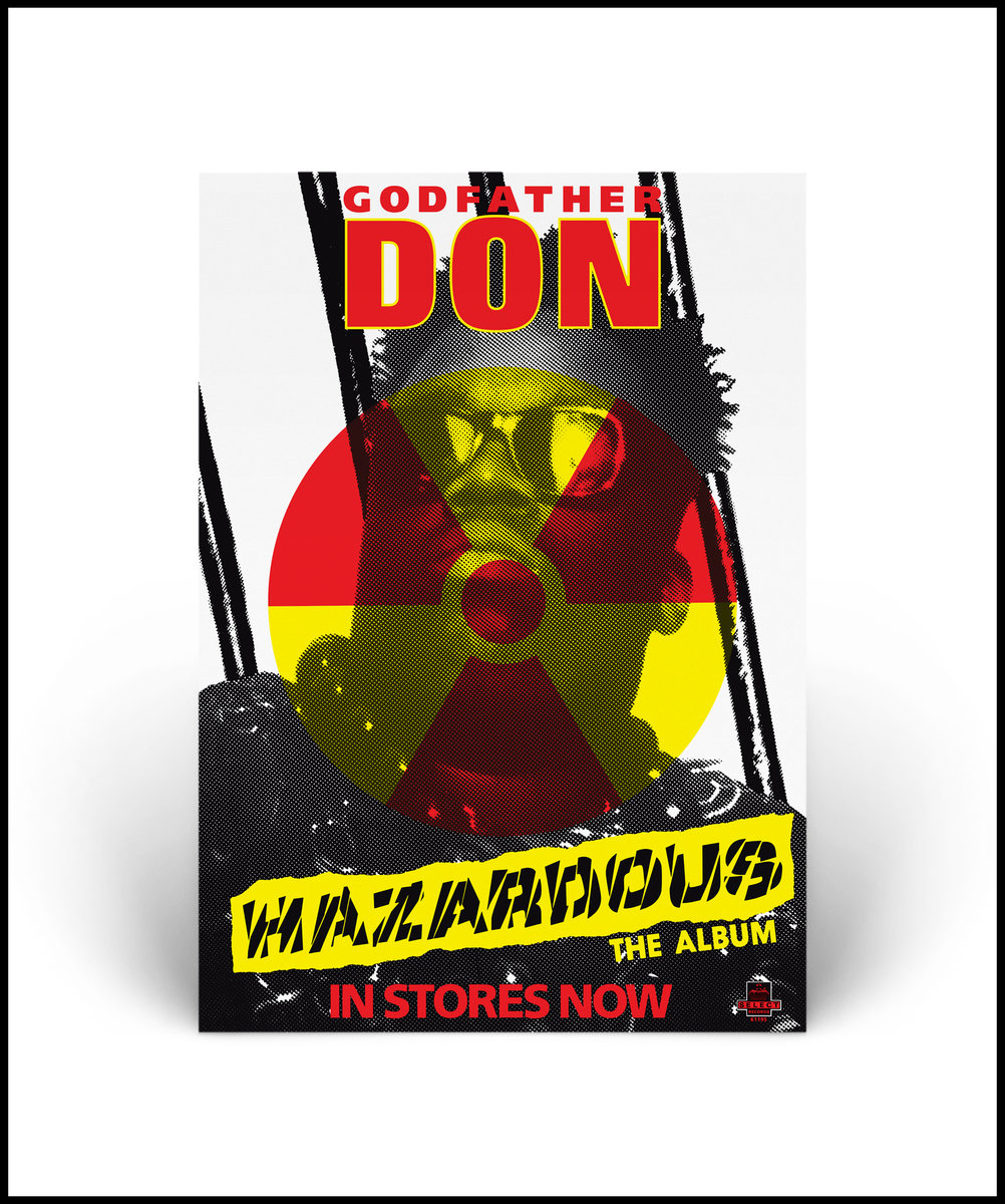 Godfather Don Hazardous A1 Lithographic Poster Print Mr Krum C