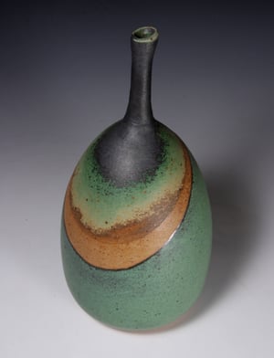 Green matt bottle (e015)