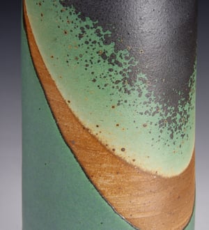 Green matt bottle (e016)