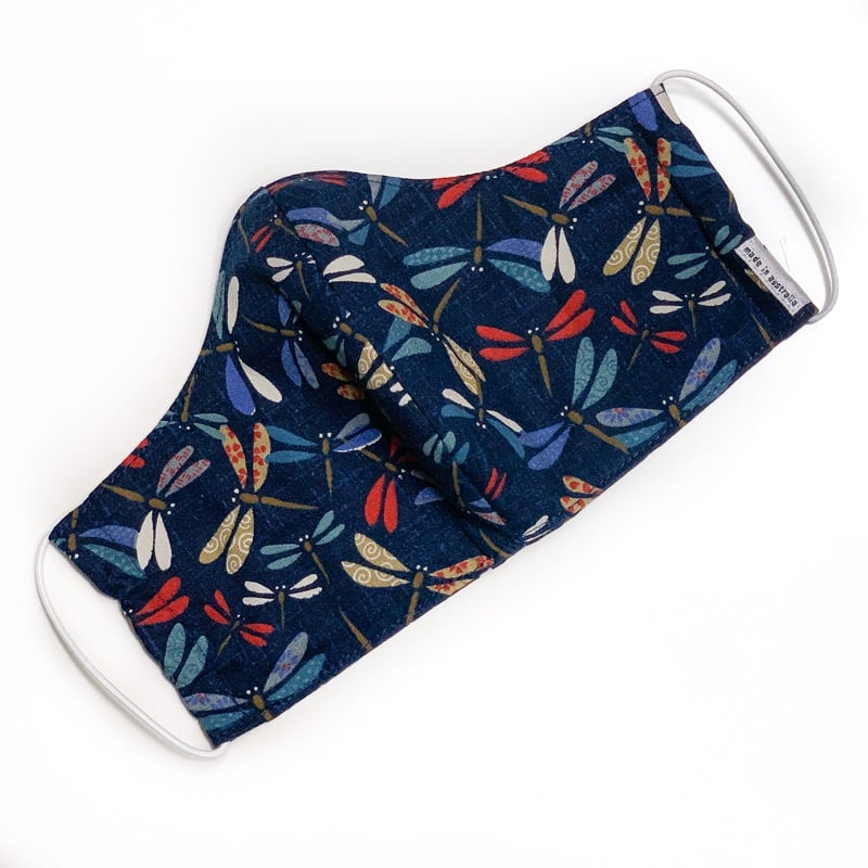 Image of Fabric Face Mask (Dragonfly)