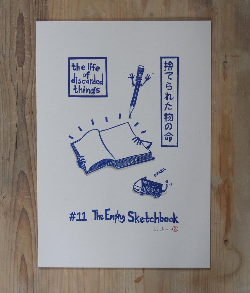 Image of The Life of Discarded Things - 'No.11 The Empty Sketchbook'