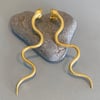 Snake Gold Earrings