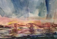 Forth Rail Bridge Sunset