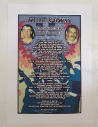 Image 1 of Ballad of Willie and Danny A3 Print (unframed)