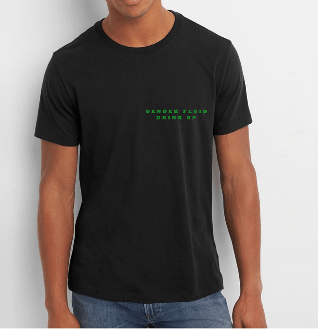 GENDER DRINK T-SHIRT | Gaylien Clothing