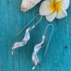 Swirl Silver Earrings