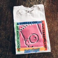 Image 1 of Original 1993 Bart Simpson Butterfinger Promo Tee.