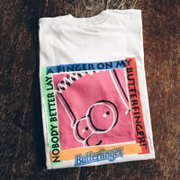 Image 2 of Original 1993 Bart Simpson Butterfinger Promo Tee.