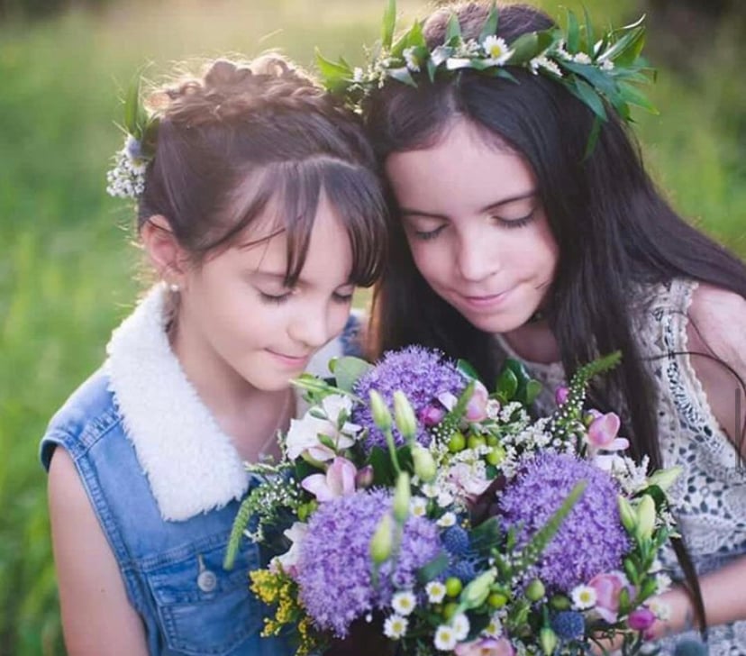 fresh floral crowns (INFANTS/KIDS)