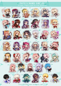Image 1 of FATE/GO Keychains