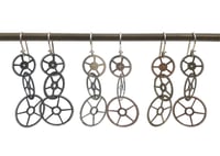 Image 3 of triple gear earrings 