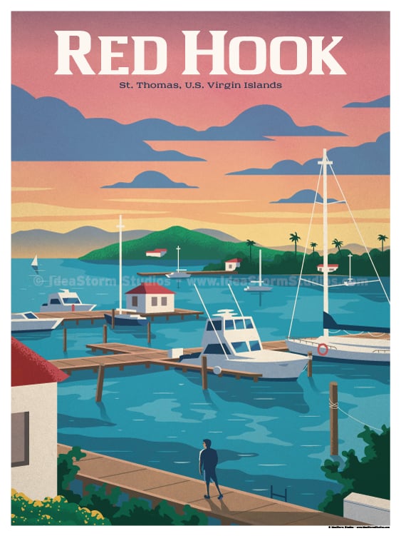 IdeaStorm Studio Store — Red Hook Poster