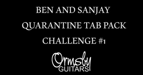 Image of Ben and Sanjay Quarantine Tab Pack Challenge #1