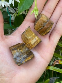 Image 1 of TIGER'S EYE STONE - SOUTH AFRICA