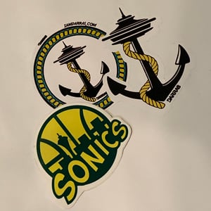 Image of Seattle Theme Stickers
