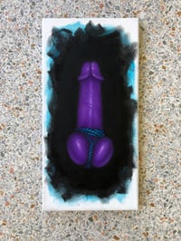 Purple Pecker Painting