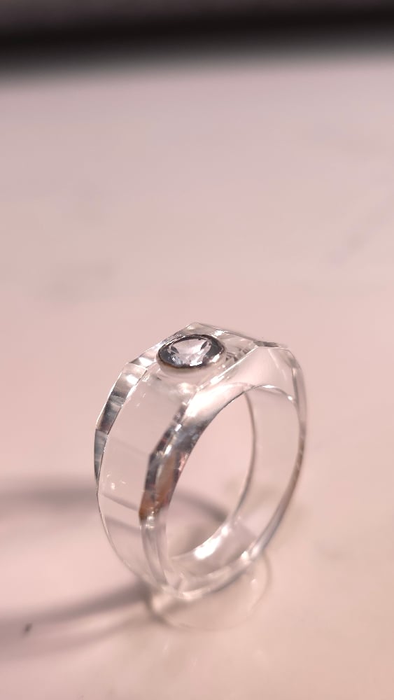 Image of Topaz Gemstone Ring 