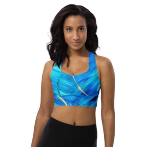 Image of "Dive" Longline sports bra