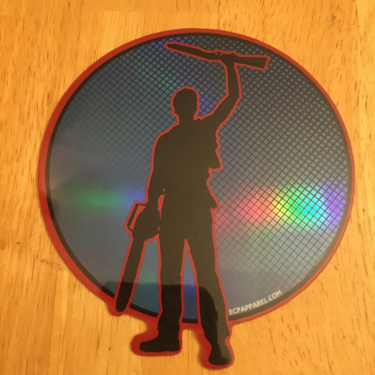 “Boom Stick!” - Die-Cut Hologram Sticker