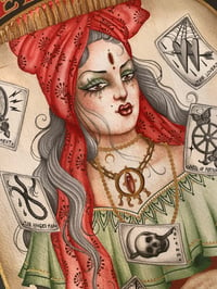 Image 2 of “Tarot Reader” Print