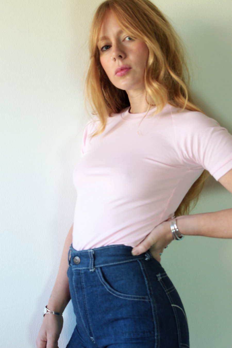 Image of Sexy Tee Muscle - Piglet Pink