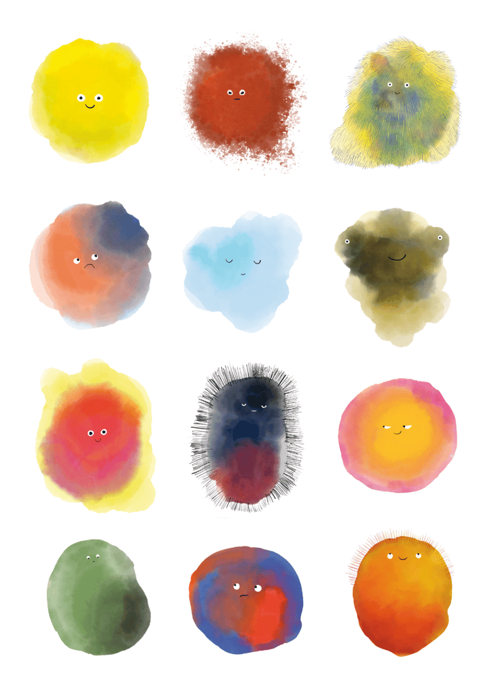Image of FineArt Print "Blobs"