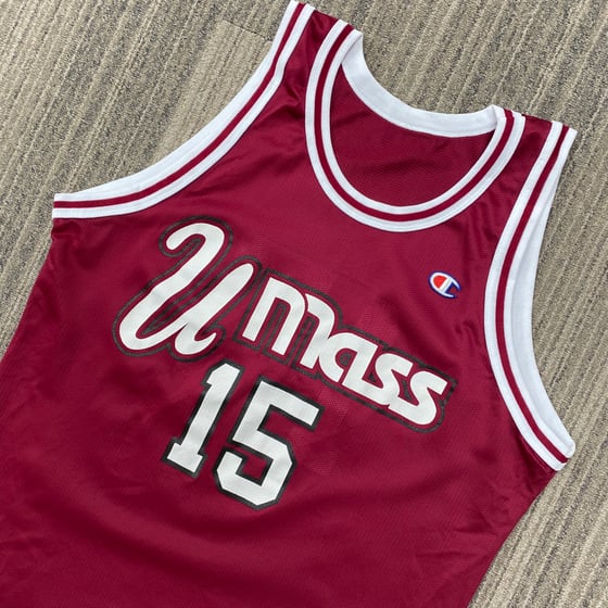 Image of Vintage Lou Roe UMass Minutemen Champion Jersey