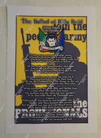 Image 1 of The Ballad of Billy Reid A3 Print (unframed)