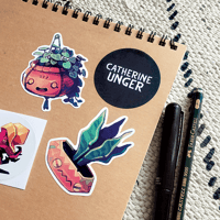 Image 4 of Plant Babies Sticker Set 1