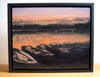 Boats at Sunset (Keswick) Framed Original