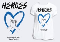 Hero Charity T-shirt ( Heart Logo )
