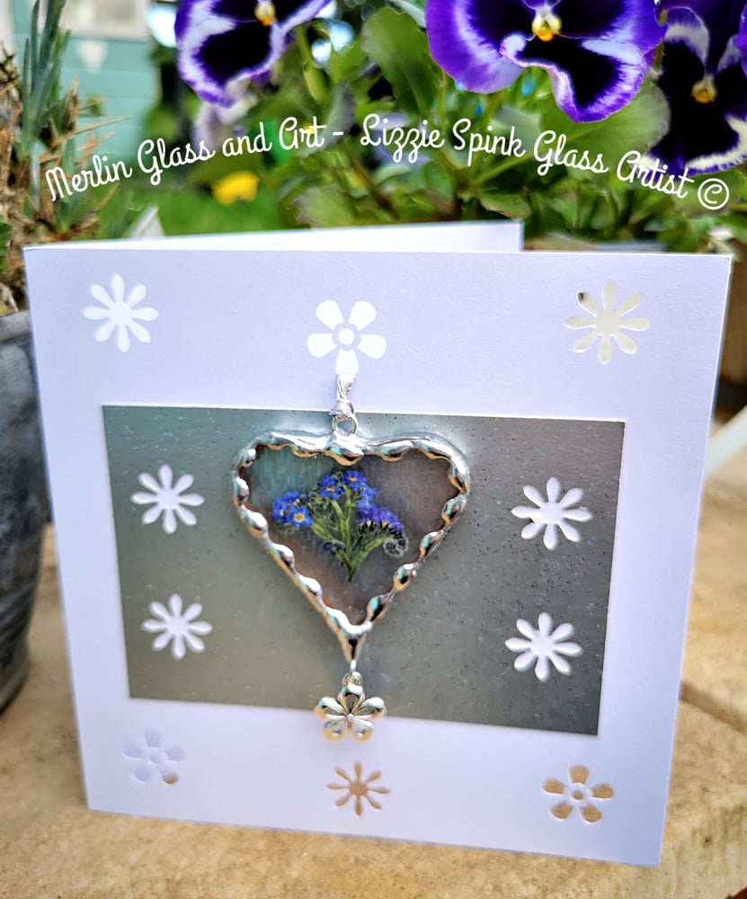 Image of Forget-me-not Keepsake Card