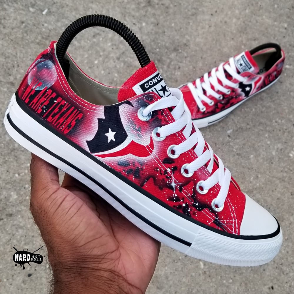 Image of Texans Galaxy Converse 