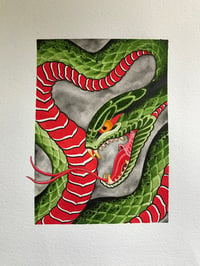 Image 1 of ‘Snake” Original