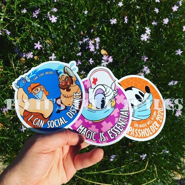 Passholder Magnets and Stickers