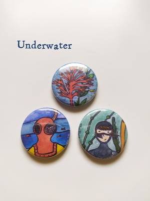 Image of 3 Pins, underwater, sea, marine