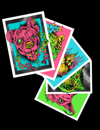 Cool Cats and Kittens Print Set