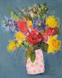 Spring Bouquet & Polkadots 