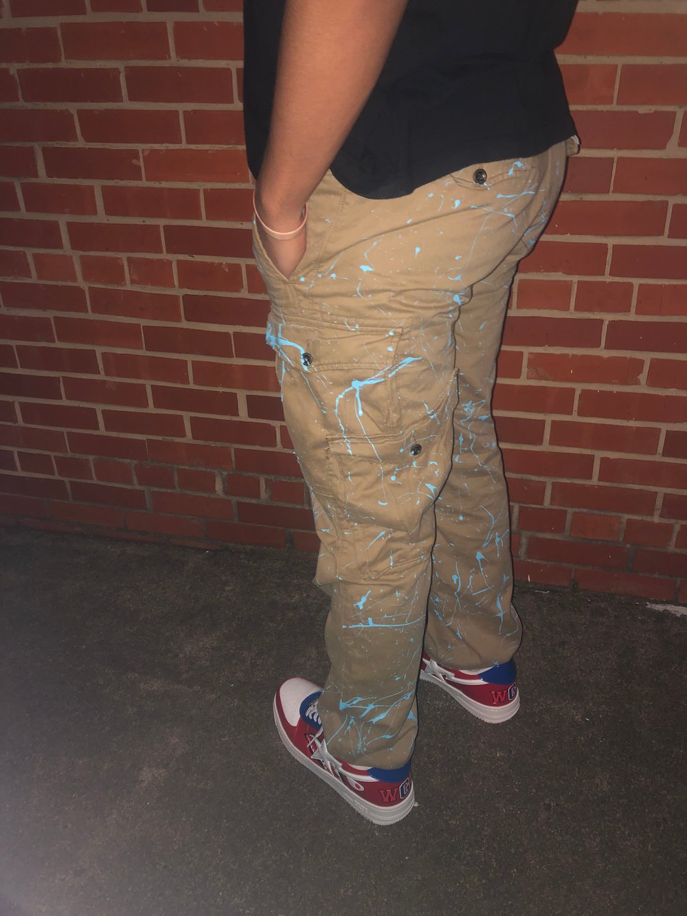 Image of Overlapped splatter cargos