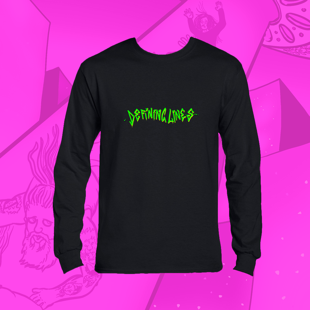 Image of Hanging By A Thread - Black Long Sleeve