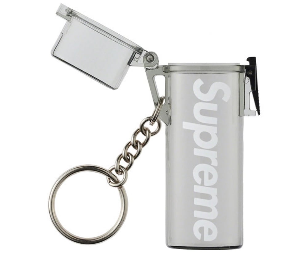 Supreme Waterproof Lighter Case Keychain Smoke Sheffield Rubber